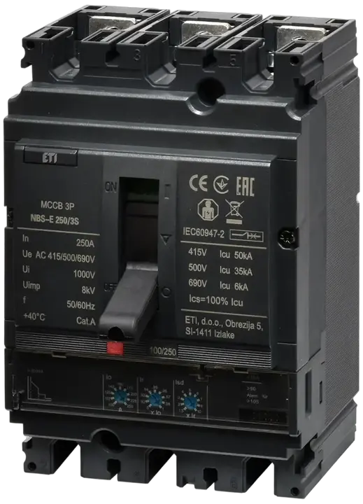 Attēls no NBS-E 250/3S 250A 3P