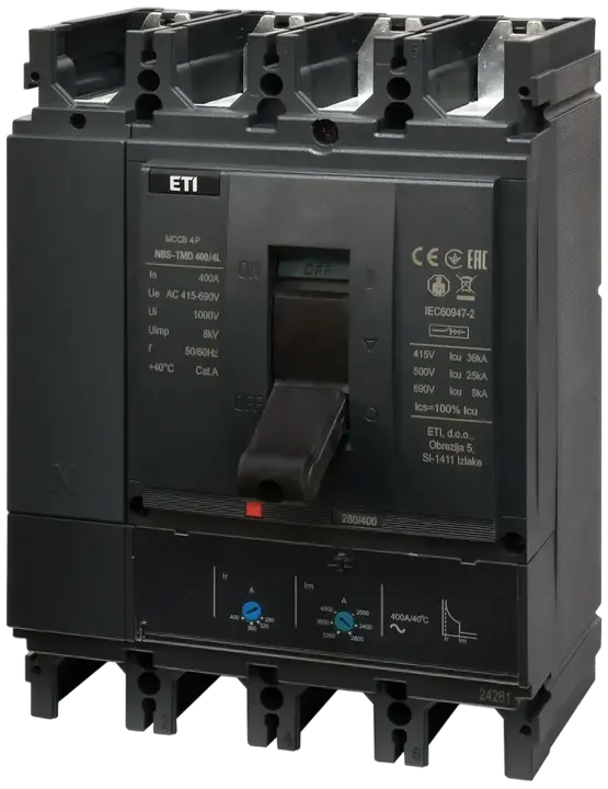 Attēls no NBS-TMD 400/4L 400A 4P