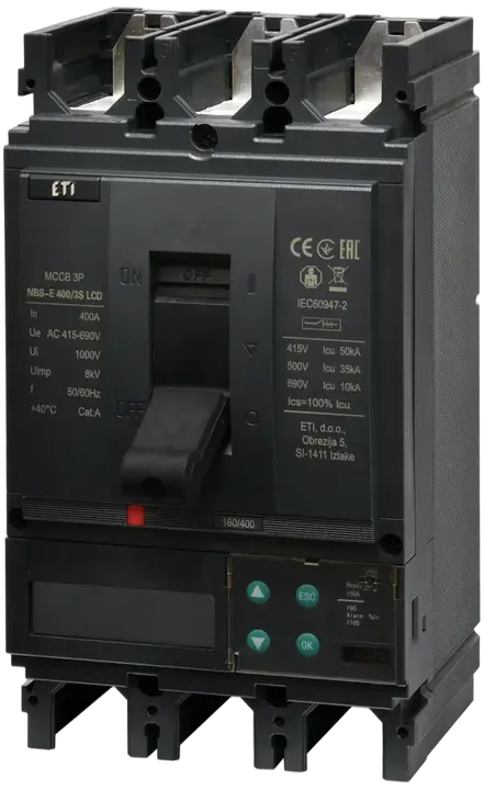 Attēls no NBS-E 400/3S LCD 400A 3P