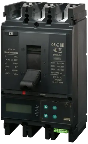 NBS-EC 400/3S LCD 400A 3P