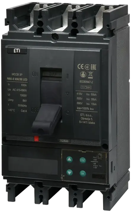 Attēls no NBS-E 630/3S LCD 630A 3P