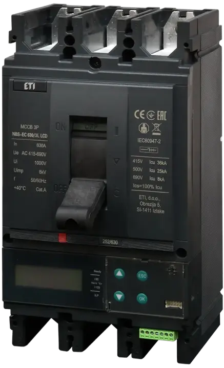 Attēls no NBS-EC 630/3L LCD 630A 3P