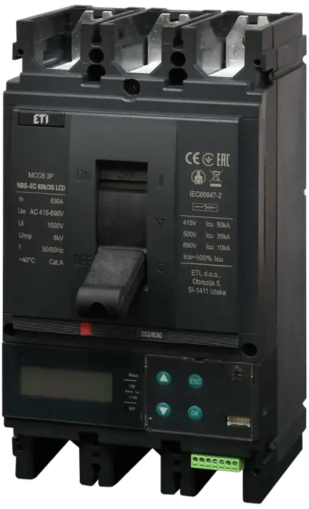 Attēls no NBS-EC 630/3S LCD 630A 3P
