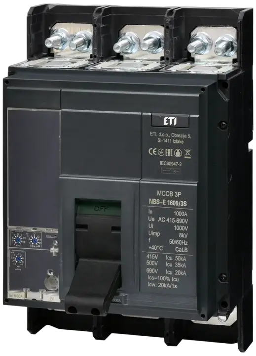 Attēls no NBS-E 1600/3S 1000A 3P