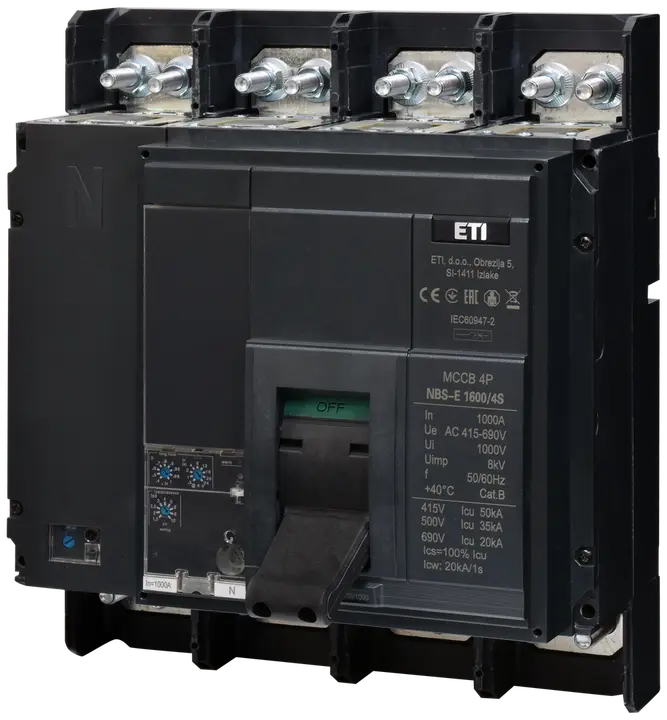 Attēls no NBS-E 1600/4S LCD 1000A 4P