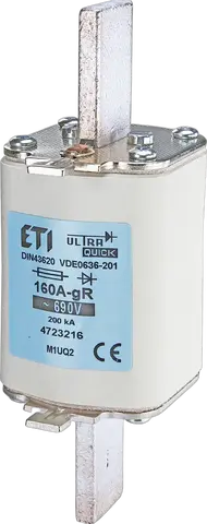 NH1 UQ2 gR 100A/690V