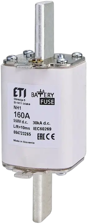 Attēls no NH1 gBat 160A/550V DC
