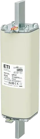 *NH1XL gBat 63A/1100V DC