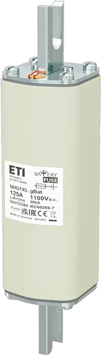 Attēls no *NHU1XL gBat 125A/1100V DC