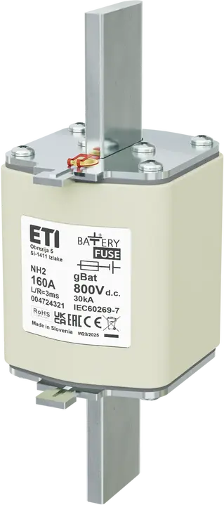 Attēls no NH2 gBat 160A/800V DC