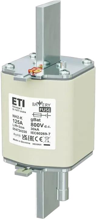Attēls no NH2/K gBat 125A/800V DC