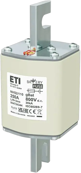 Attēls no NHS2/110 gBat 250A/800V DC