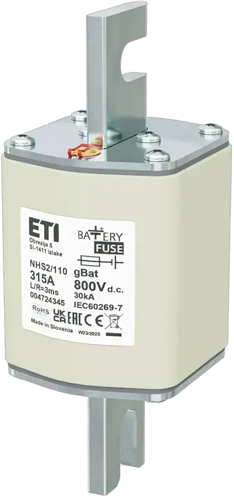Attēls no NHS2/110 gBat 315A/800V DC