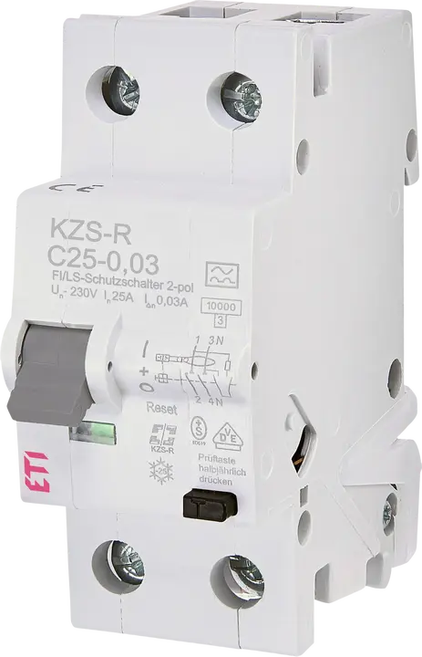 Attēls no * KZS-R 1p+N A C25/0.03